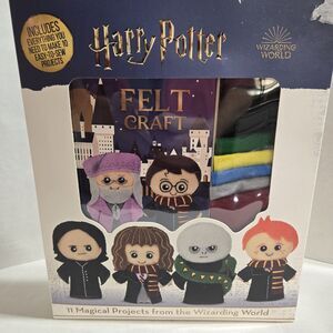 Harry Potter Felt Craft 11 Magical Projects from the Wizarding World NIB Sealed